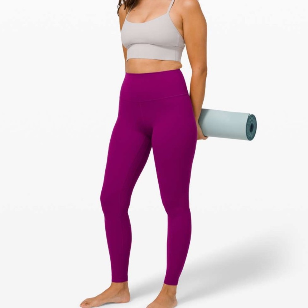 lululemon Align Pant 25” Deep Fuschia